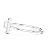 Ladies Ring HLR-198@7 - White Gold - Image