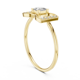 Ladies Ring HLR-198@7 - Yellow Gold - Image
