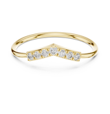 Ladies Ring HLR-199@7 - Yellow Gold - Image