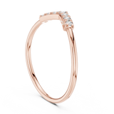 Ladies Ring HLR-199@7 - Rose Gold - Image