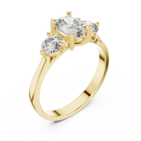 Ladies Ring HLR-19@7 - Yellow Gold - Image