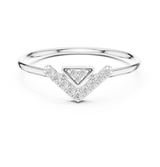 Ladies Ring HLR-200@7 - White Gold - Image