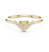 Ladies Ring HLR-200@7 - Yellow Gold - Image