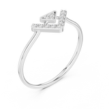 Ladies Ring HLR-200@7 - White Gold - Image