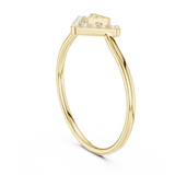 Ladies Ring HLR-200@7 - Yellow Gold - Image