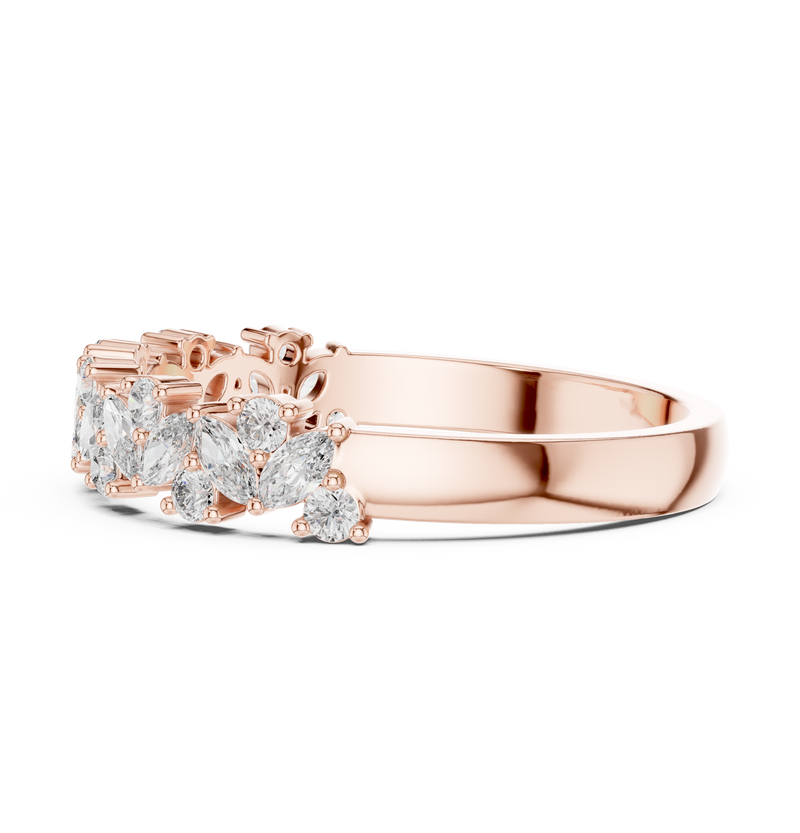 Ladies Ring HLR-21@7 - Rose Gold - Image
