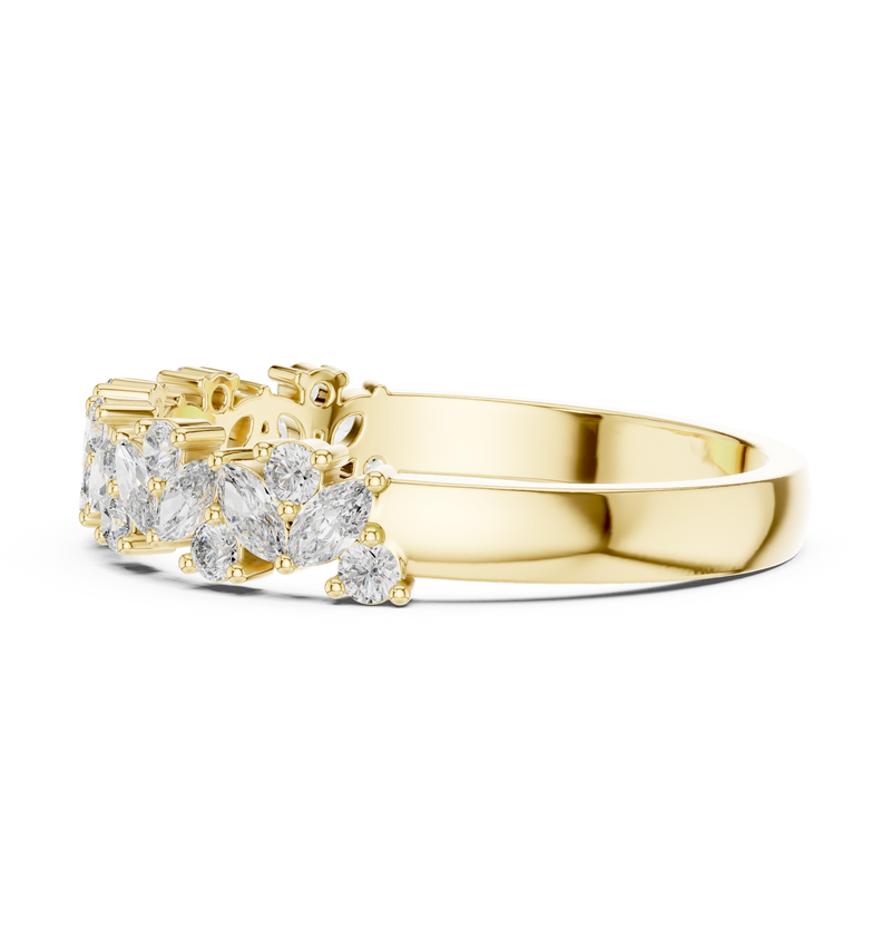 Ladies Ring HLR-21@7 - Yellow Gold - Image