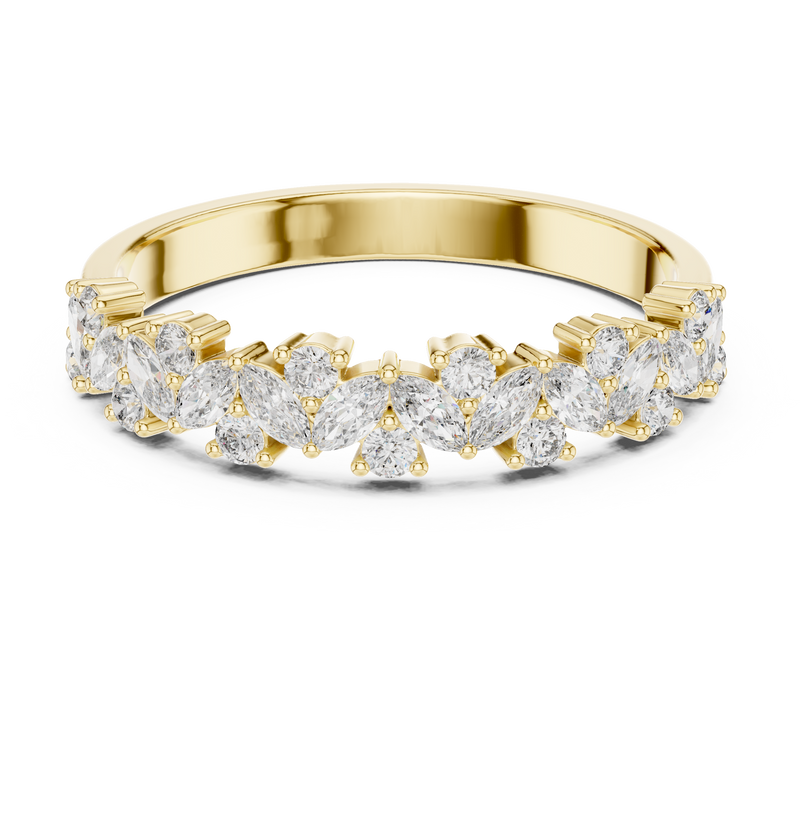 Ladies Ring HLR-21@7 - Yellow Gold - Image