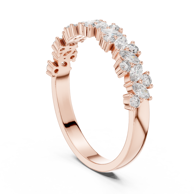 Ladies Ring HLR-21@7 - Rose Gold - Image