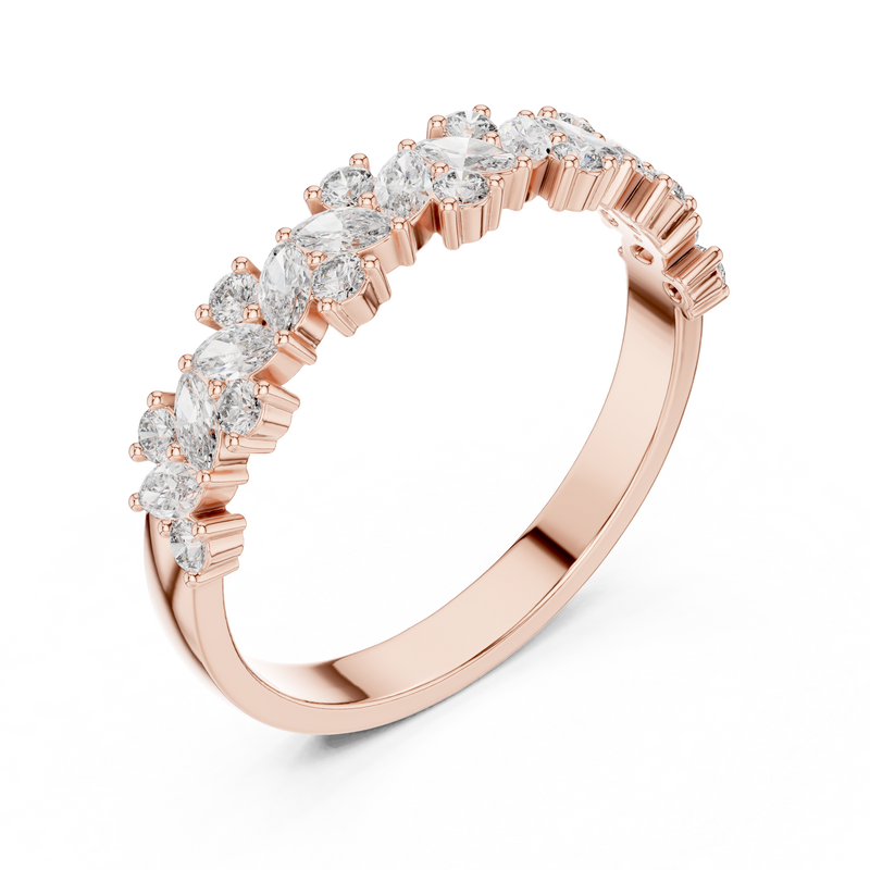 Ladies Ring HLR-21@7 - Rose Gold - Image