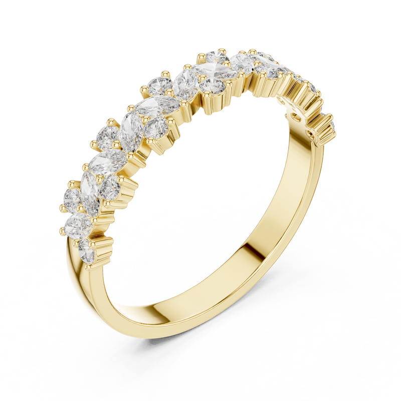 Ladies Ring HLR-21@7 - Yellow Gold - Image