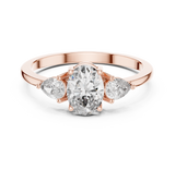 Ladies Ring HLR-22@7 - Rose Gold - Image