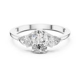Ladies Ring HLR-22@7 - White Gold - Image
