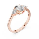 Ladies Ring HLR-22@7 - Rose Gold - Image