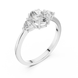 Ladies Ring HLR-22@7 - White Gold - Image