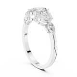 Ladies Ring HLR-43@7 - White Gold - Image