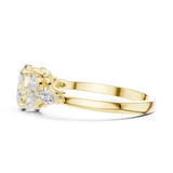 Ladies Ring HLR-43@7 - Yellow Gold - Image