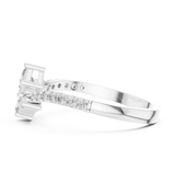 Ladies Ring HLR-44@7 - White Gold - Image