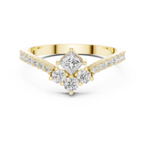 Ladies Ring HLR-44@7 - Yellow Gold - Image