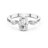 Ladies Ring HLR-45@7 - White Gold - Image