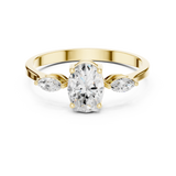 Ladies Ring HLR-45@7 - Yellow Gold - Image