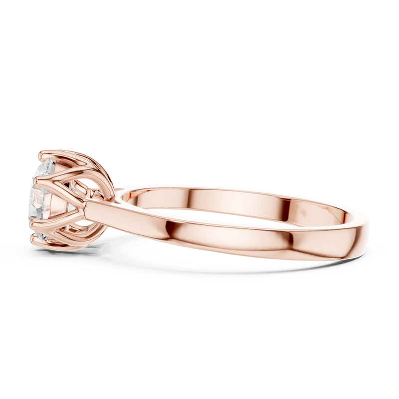 Ladies Ring HLR-46@7 - Rose Gold - Image