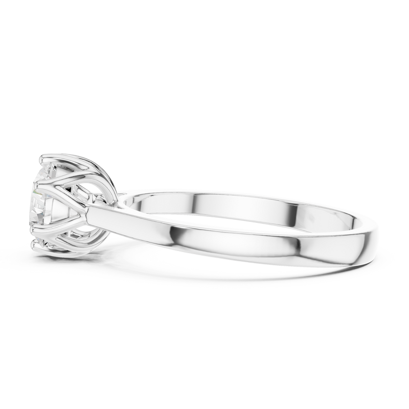 Ladies Ring HLR-46@7 - White Gold - Image