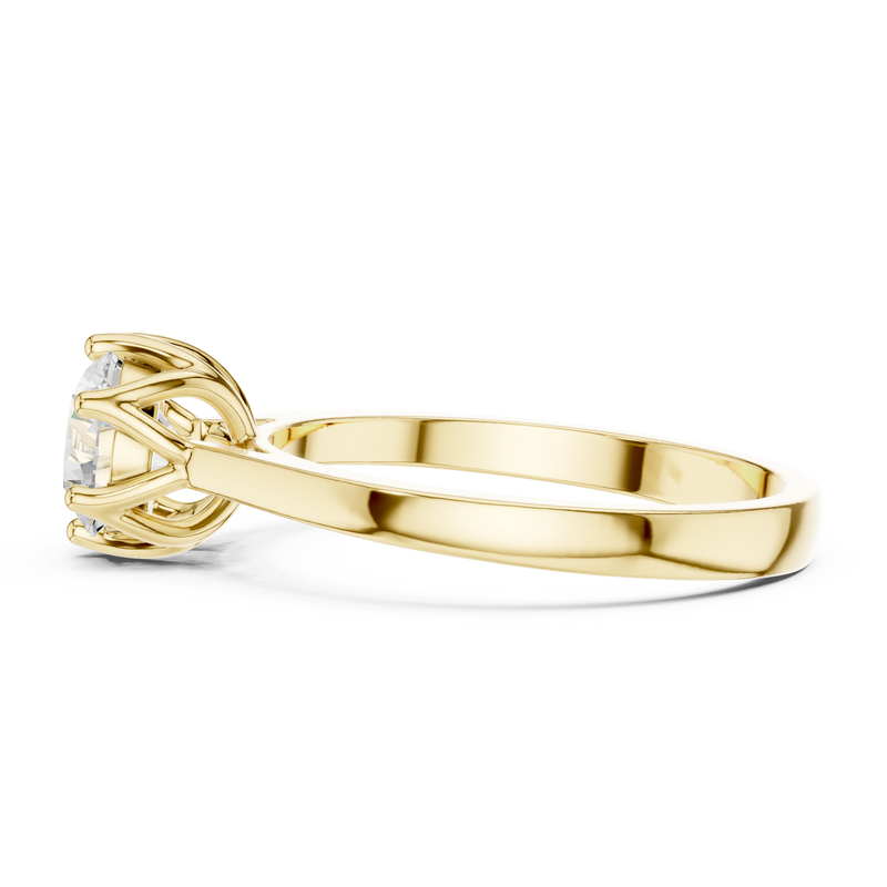 Ladies Ring HLR-46@7 - Yellow Gold - Image