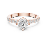 Ladies Ring HLR-47@7 - Rose Gold - Image