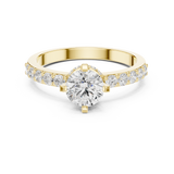 Ladies Ring HLR-47@7 - Yellow Gold - Image