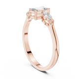 Ladies Ring HLR-68@7 - Rose Gold - Image