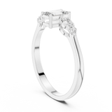 Ladies Ring HLR-68@7 - White Gold - Image