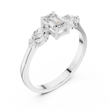 Ladies Ring HLR-68@7 - White Gold - Image