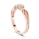 Ladies Ring HLR-72@7 - Rose Gold - Image