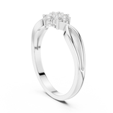 Ladies Ring HLR-72@7 - White Gold - Image