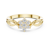 Ladies Ring HLR-72@7 - Yellow Gold - Image