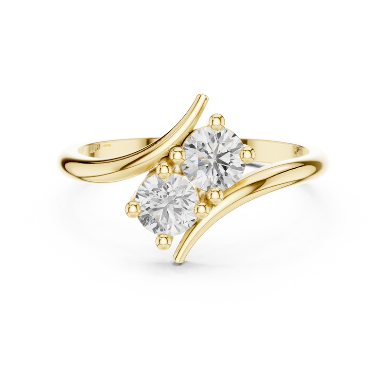 Ladies Ring HLR-74@7 - Yellow Gold - Image