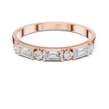 Ladies Ring HLR-75@7 - Rose Gold - Image