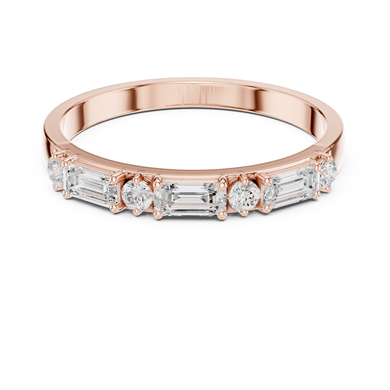 Ladies Ring HLR-75@7 - Rose Gold - Image