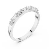 Ladies Ring HLR-75@7 - White Gold - Image