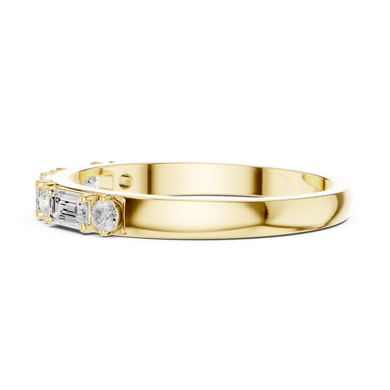 Ladies Ring HLR-75@7 - Yellow Gold - Image