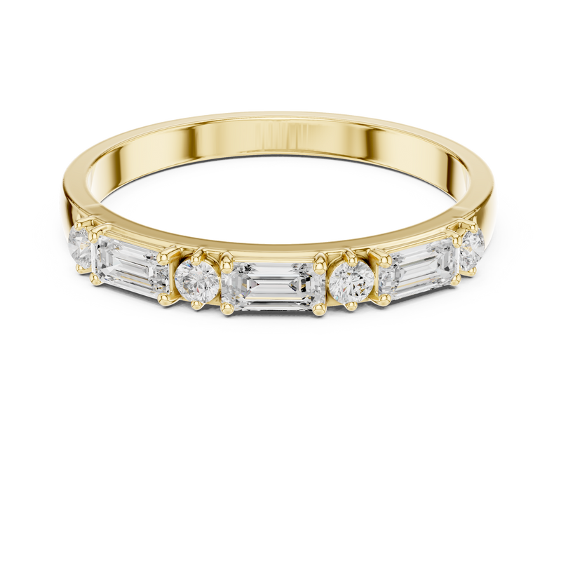Ladies Ring HLR-75@7 - Yellow Gold - Image