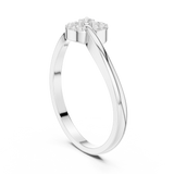 Ladies Ring HLR-78@7 - White Gold - Image