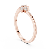 Ladies Ring HLR-79@7 - Rose Gold - Image