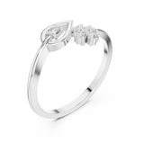 Ladies Ring HLR-79@7 - White Gold - Image
