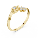Ladies Ring HLR-79@7 - Yellow Gold - Image