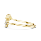 Ladies Ring HLR-79@7 - Yellow Gold - Image