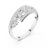 Ladies Ring HLR-81@7 - White Gold - Image