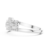 Ladies Ring HLR-81@7 - White Gold - Image
