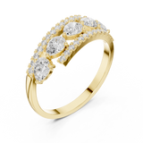 Ladies Ring HLR-81@7 - Yellow Gold - Image
